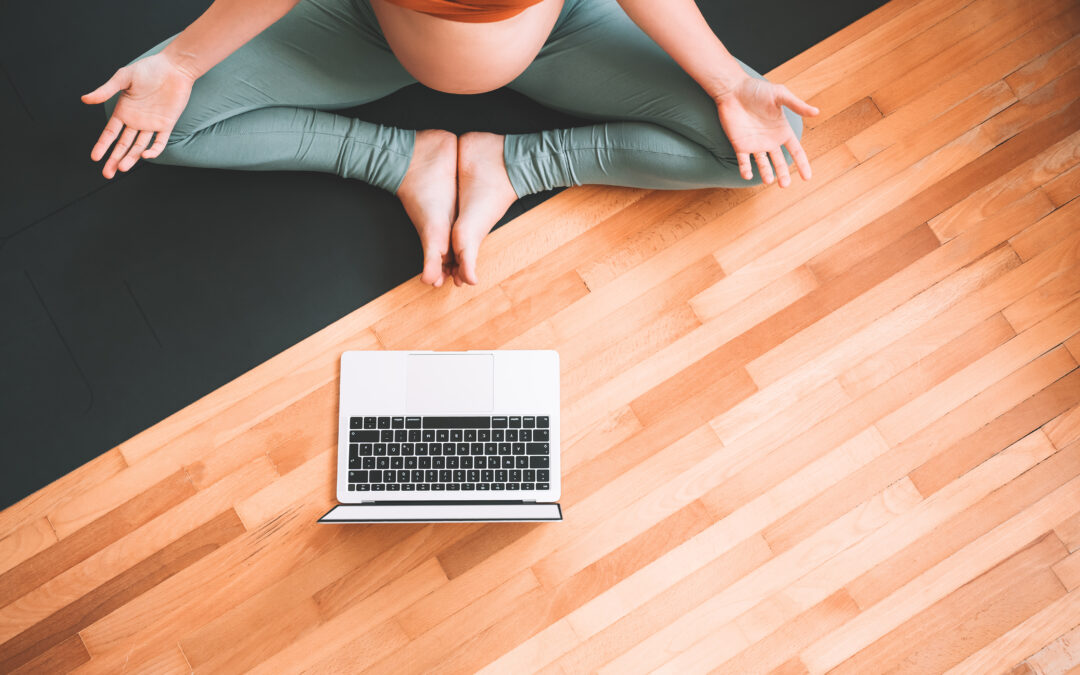 Why you’ll love online pregnancy yoga classes with Just Exhale! Just