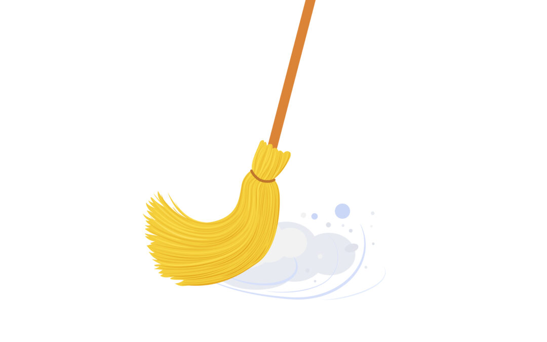 image of broom sweep